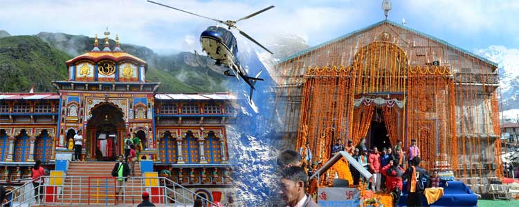 Badrinath Kedarnath Yatra By Helicopter, Do Dham Package By Helicopter