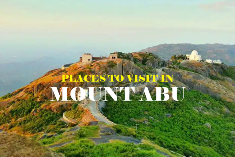 mount abu tourist map pdf